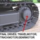 FINAL DRIVE TRACKMOTOR GEARBOX TRAVELMOTOR all excavators